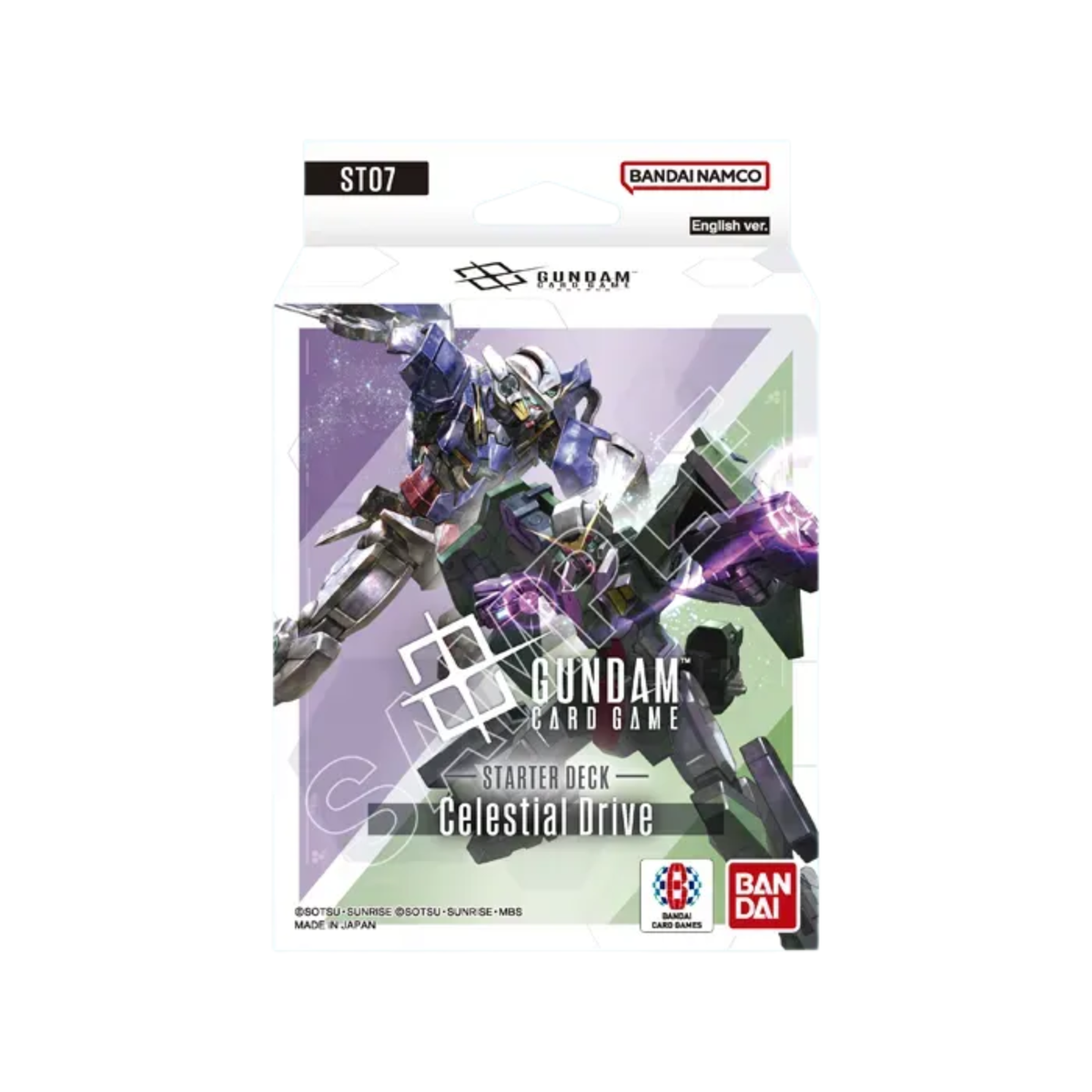 Bandai Gundam TCG: Starter Deck (ST-01 - ST-08) (Japanese Ver.)-ST-07-BANDAI-Ace Cards & Collectibles