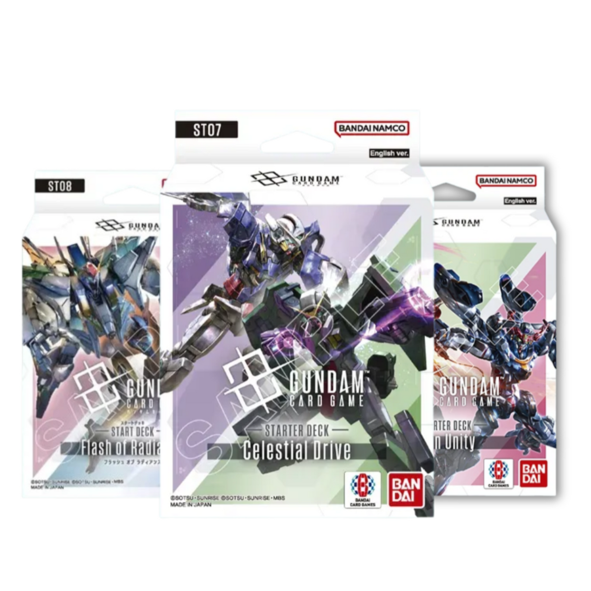Bandai Gundam TCG: Starter Deck (ST-01 - ST-08) (Japanese Ver.)-ST-08-BANDAI-Ace Cards & Collectibles