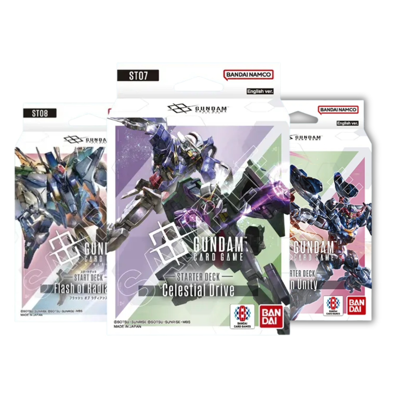 Bandai Gundam TCG: Starter Deck (ST-01 - ST-08) (Japanese Ver.)-ST-08-BANDAI-Ace Cards & Collectibles
