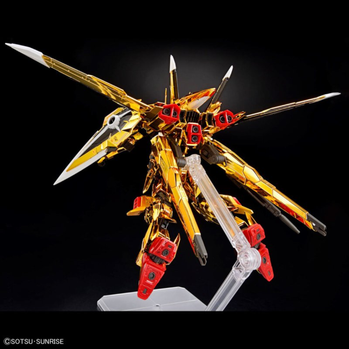 Bandai Gunpla RG 1/144 Akatsuki Gundam Oowashi Unit-BANDAI-Ace Cards &amp; Collectibles