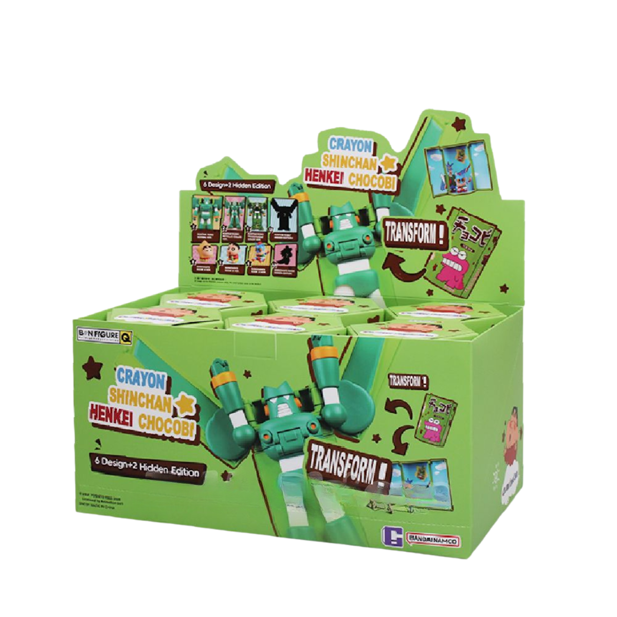 Bandai Namco X BN Figure Q Blind Box "Crayon Shinchan" Henkei Chocobi Series-Single Box (Random)-BANDAI-Ace Cards & Collectibles