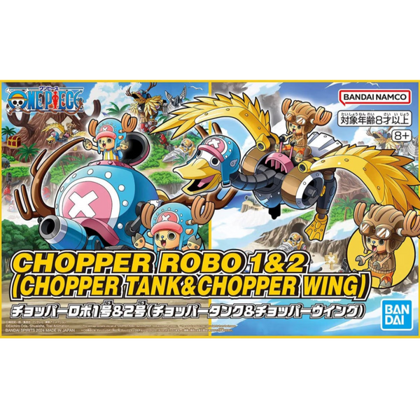 Bandai One Piece Chopper Robo 1 & 2 (Chopper Tank & Chopper Wing)-BANDAI-Ace Cards & Collectibles