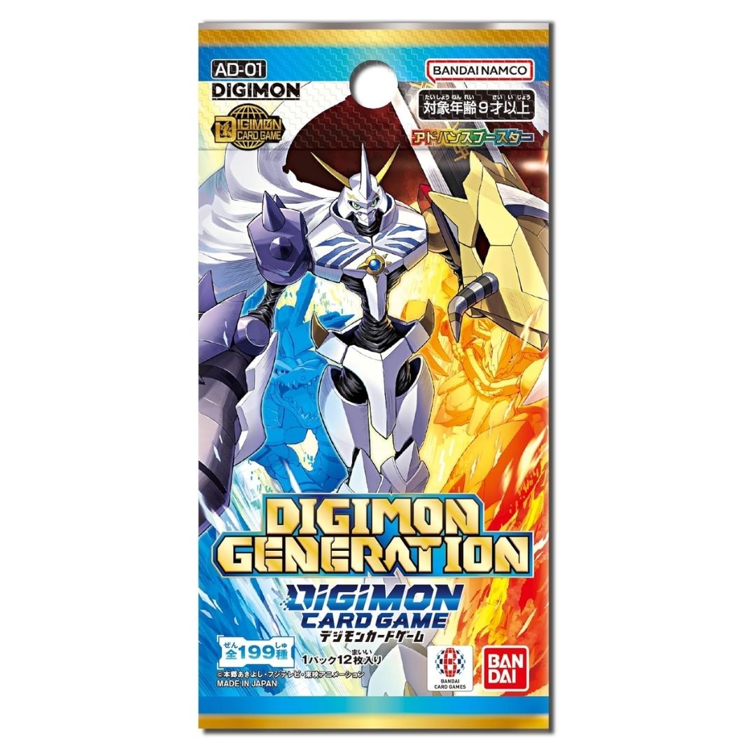 Digimon Card Game "Digimon Generation" Advance Booster [AD-01] (Japanese)-Booster Pack-BANDAI-Ace Cards & Collectibles