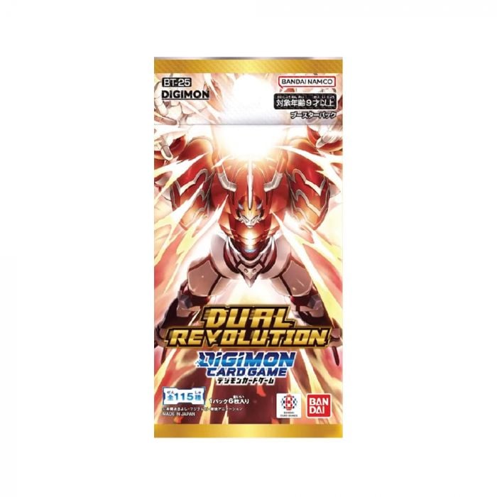 Digimon Card Game "Dual Revolution" Ver.25 Booster [BT-25] (Japanese)-Booster Pack-BANDAI-Ace Cards & Collectibles