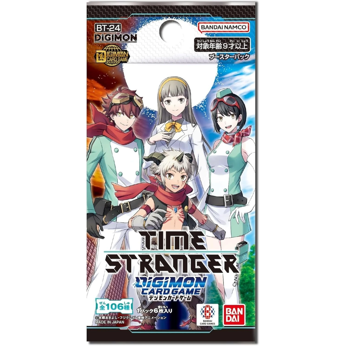 Digimon Card Game "Time Stranger" Ver.24 Booster [BT-24] (Japanese)-Booster Pack-BANDAI-Ace Cards & Collectibles