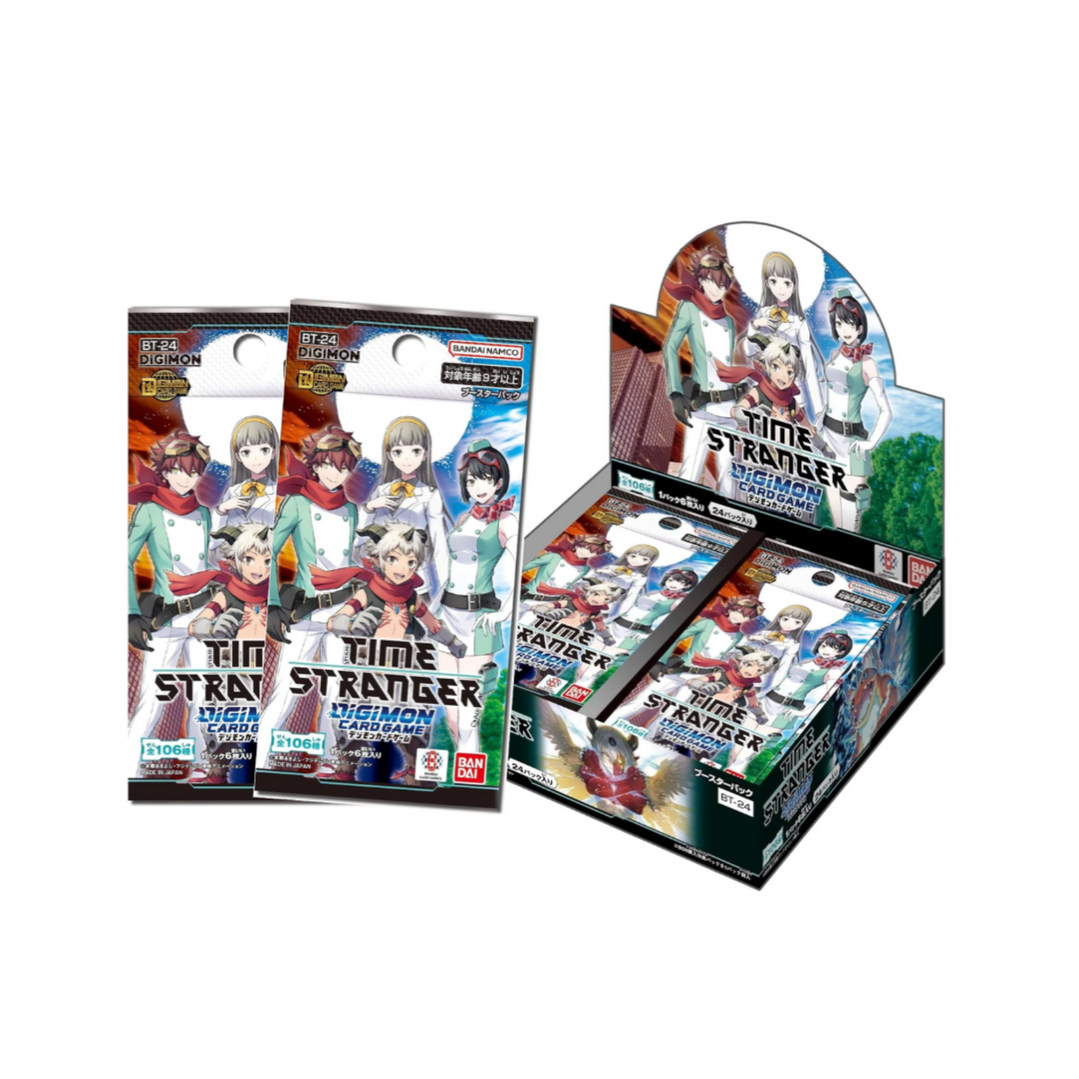 Digimon Card Game "Time Stranger" Ver.24 Booster [BT-24] (Japanese)-Booster Pack-BANDAI-Ace Cards & Collectibles