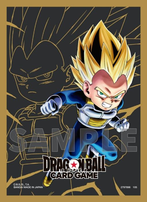 Dragon Ball Super TCG: Fusion World Card Game Official Sleeves Vol.3-Vegeta (Mini)-BANDAI-Ace Cards & Collectibles