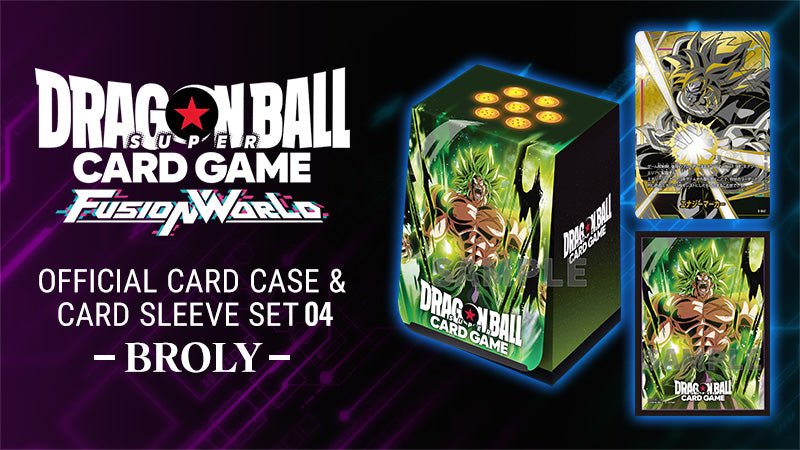 Dragon Ball Super TCG: Fusion World Official Card Case & Sleeve Set "Broly / Vegito / Gogeta / Bardock"-Vegito-BANDAI-Ace Cards & Collectibles