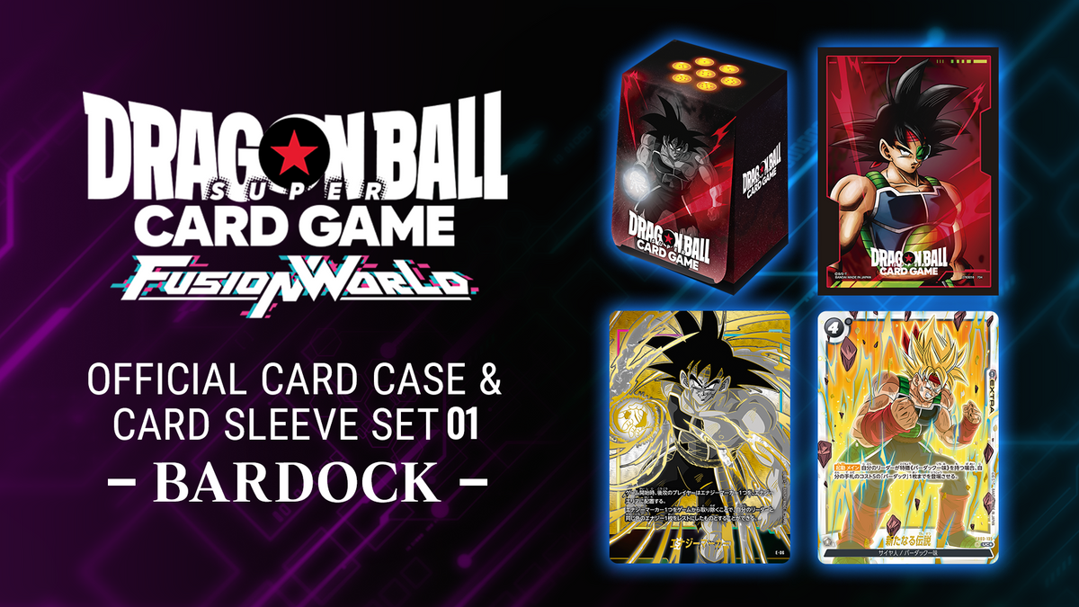 Dragon Ball Super TCG: Fusion World Official Card Case & Sleeve Set "Broly / Vegito / Gogeta / Bardock"-Vegito-BANDAI-Ace Cards & Collectibles