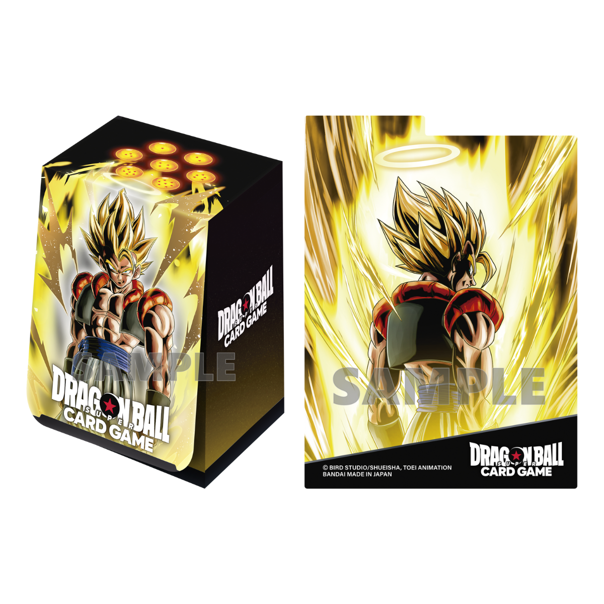 Dragon Ball Super TCG: Fusion World Official Card Case & Sleeve Set "Broly/Vegito/Gogeta/Bardock"-Vegito-BANDAI-Ace Cards & Collectibles