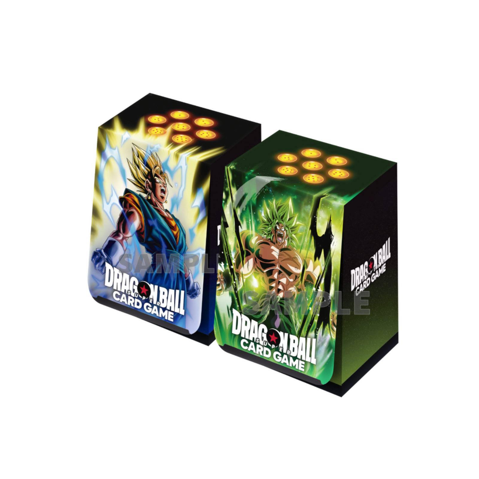 Dragon Ball Super TCG: Fusion World Official Card Case & Sleeve Set "Broly/Vegito/Gogeta/Bardock"-Vegito-BANDAI-Ace Cards & Collectibles