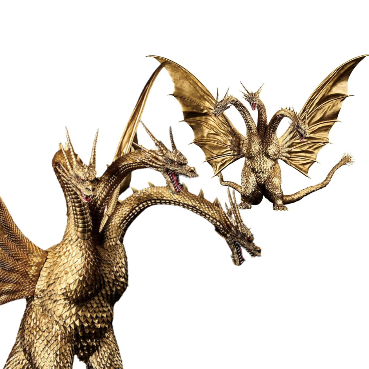 Godzilla Ichibansho 1991 Figure "King Ghidorah"-BANDAI-Ace Cards & Collectibles