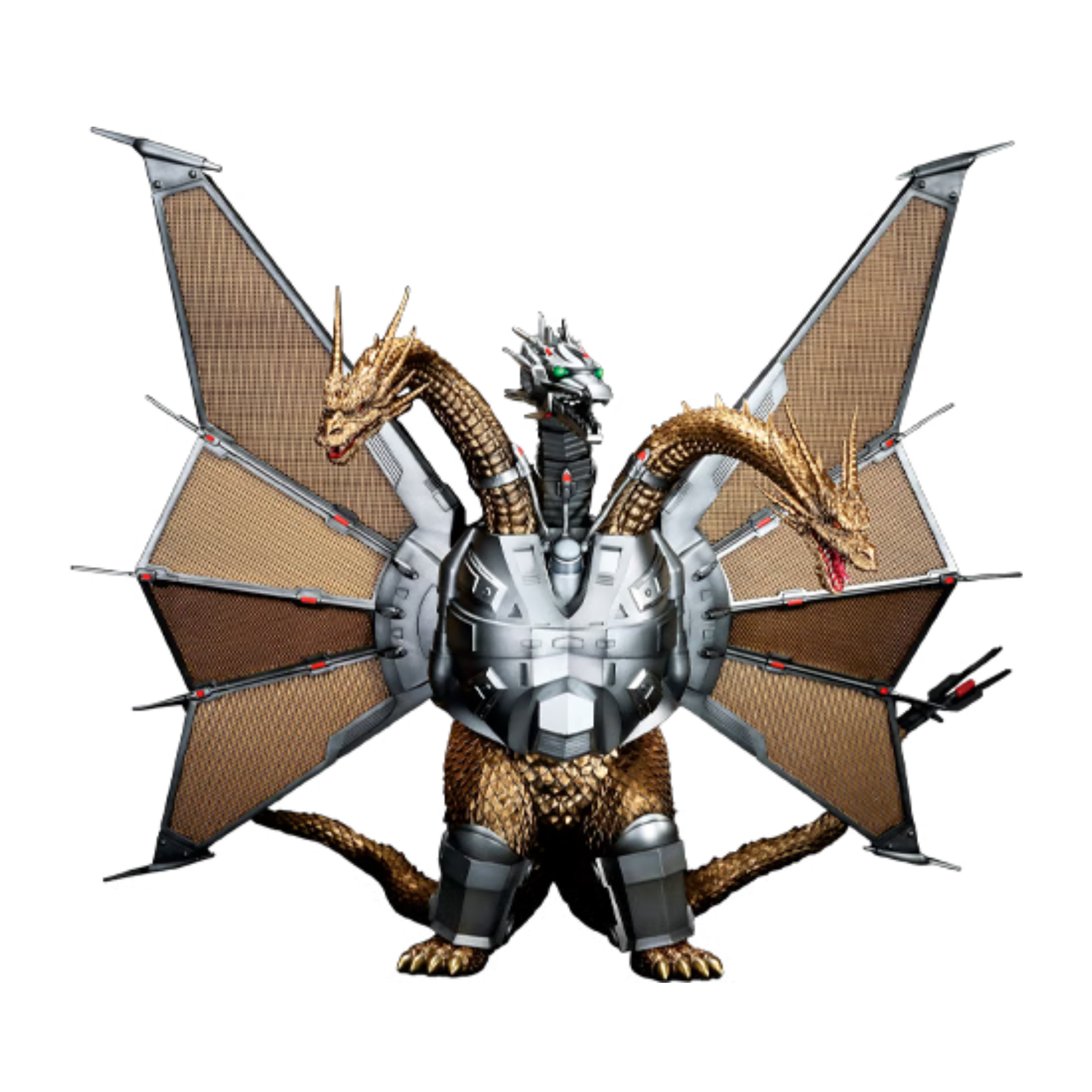 Godzilla Ichibansho 1991 Figure "Mecha-King Ghidorah"-BANDAI-Ace Cards & Collectibles