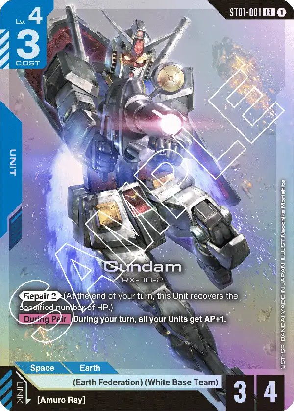 Gundam Card Game Assemble Starter Deck [ST-01] (English Ver.)-BANDAI-Ace Cards & Collectibles