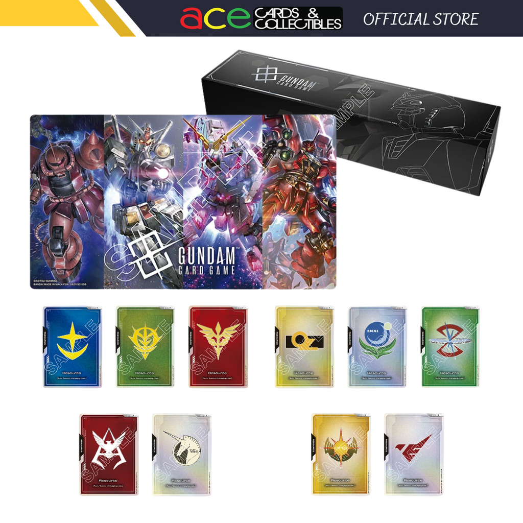 Gundam Card Game Official Goods Set 01 [EVX-01] - Ace Cards Sdn Bhd