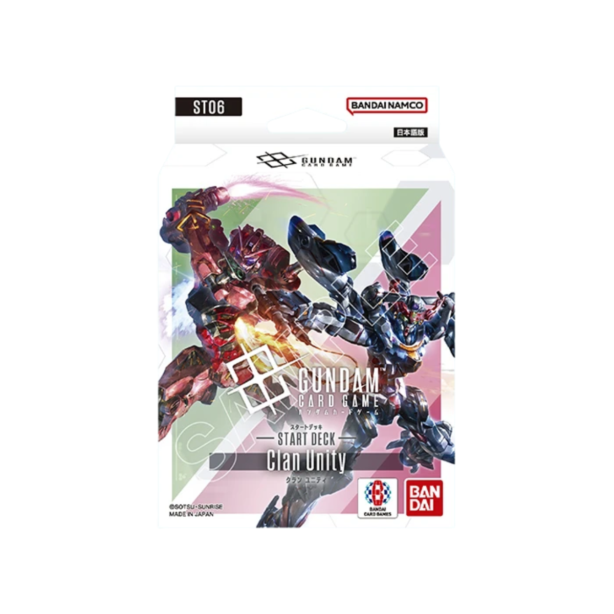 Gundam Card Game Starter Deck (ST-01 - ST-09) (Japanese Ver.)-ST-06-BANDAI-Ace Cards & Collectibles