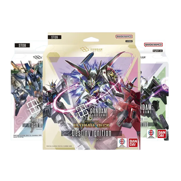 Gundam Card Game Starter Deck (ST-01 - ST-09) (Japanese Ver.)-ST-09-BANDAI-Ace Cards & Collectibles