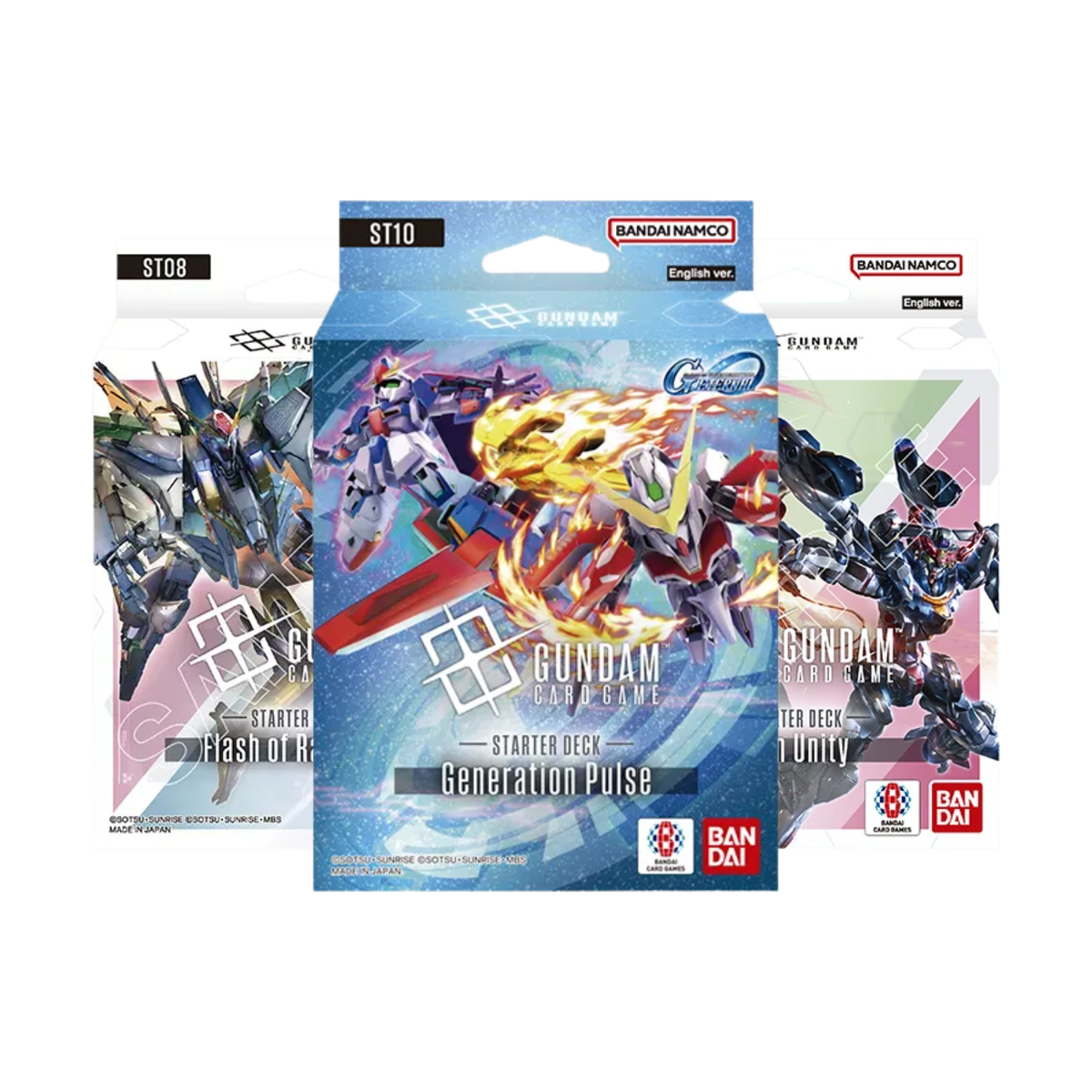 Gundam Card Game Starter Deck (ST-01 - ST-10 (Japanese Ver.)-ST-10-BANDAI-Ace Cards & Collectibles