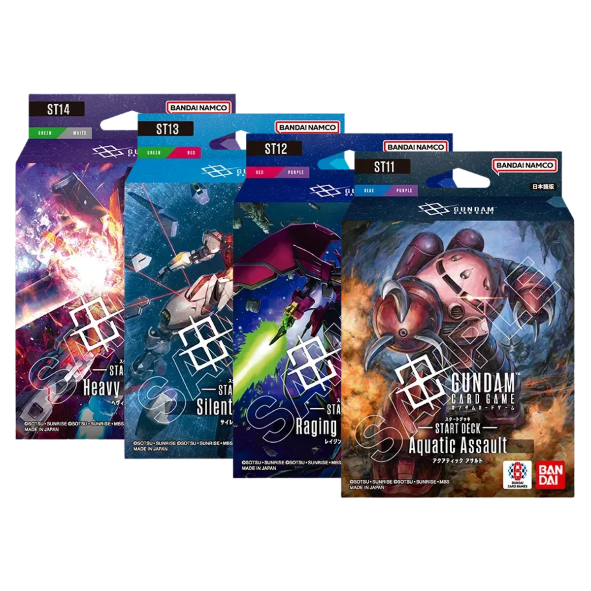 Gundam Card Game Starter Deck [ST-01 - ST-14] (Japanese Ver.)-ST-14-BANDAI-Ace Cards & Collectibles