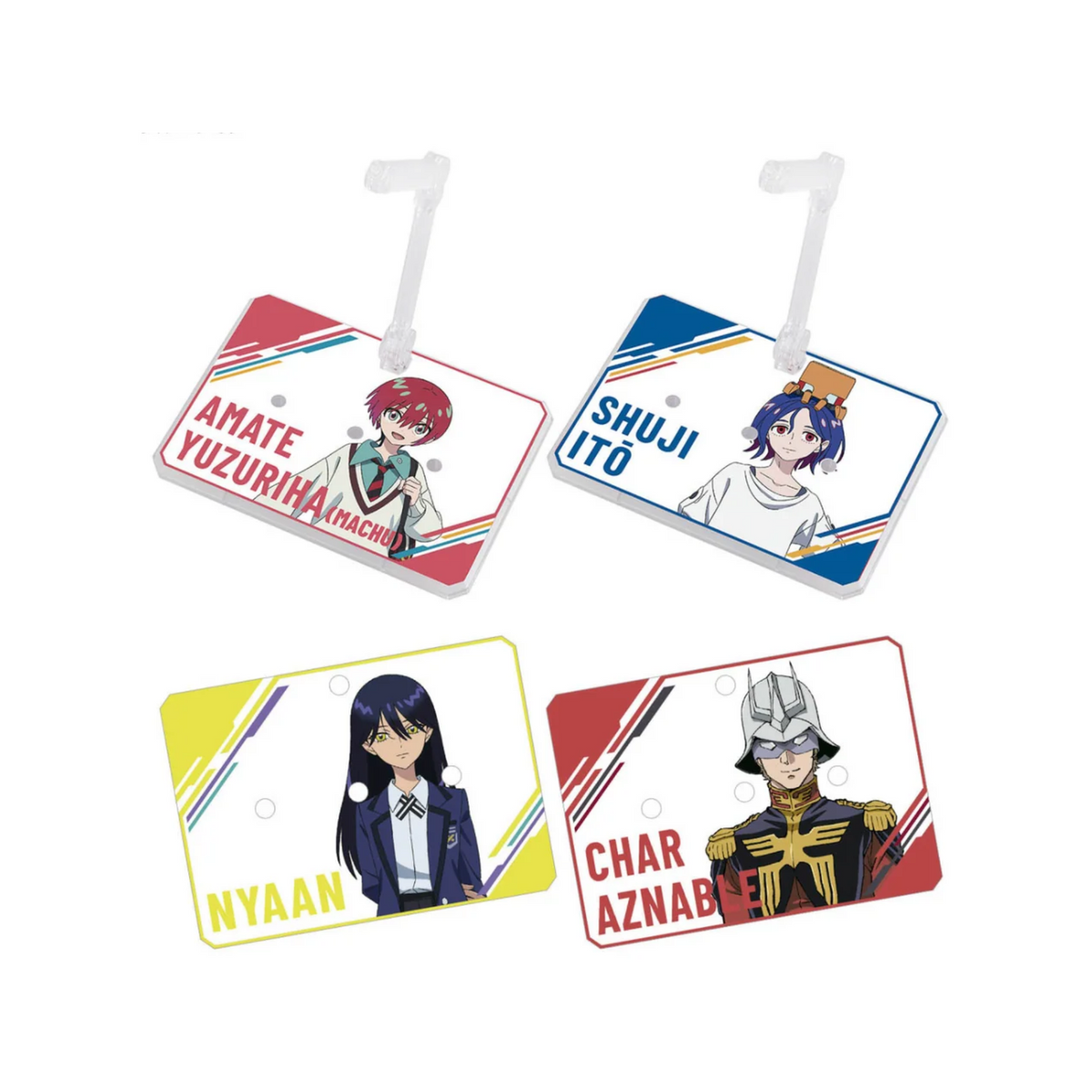 Gunpla Action Base 7 [Clear Color] MS Gundam GQuuuuuuX Stickers Set-BANDAI-Ace Cards & Collectibles