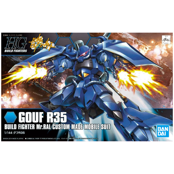 Gunpla HG 1/144 Gundam Build Fighters "Gouf R35"-BANDAI-Ace Cards & Collectibles
