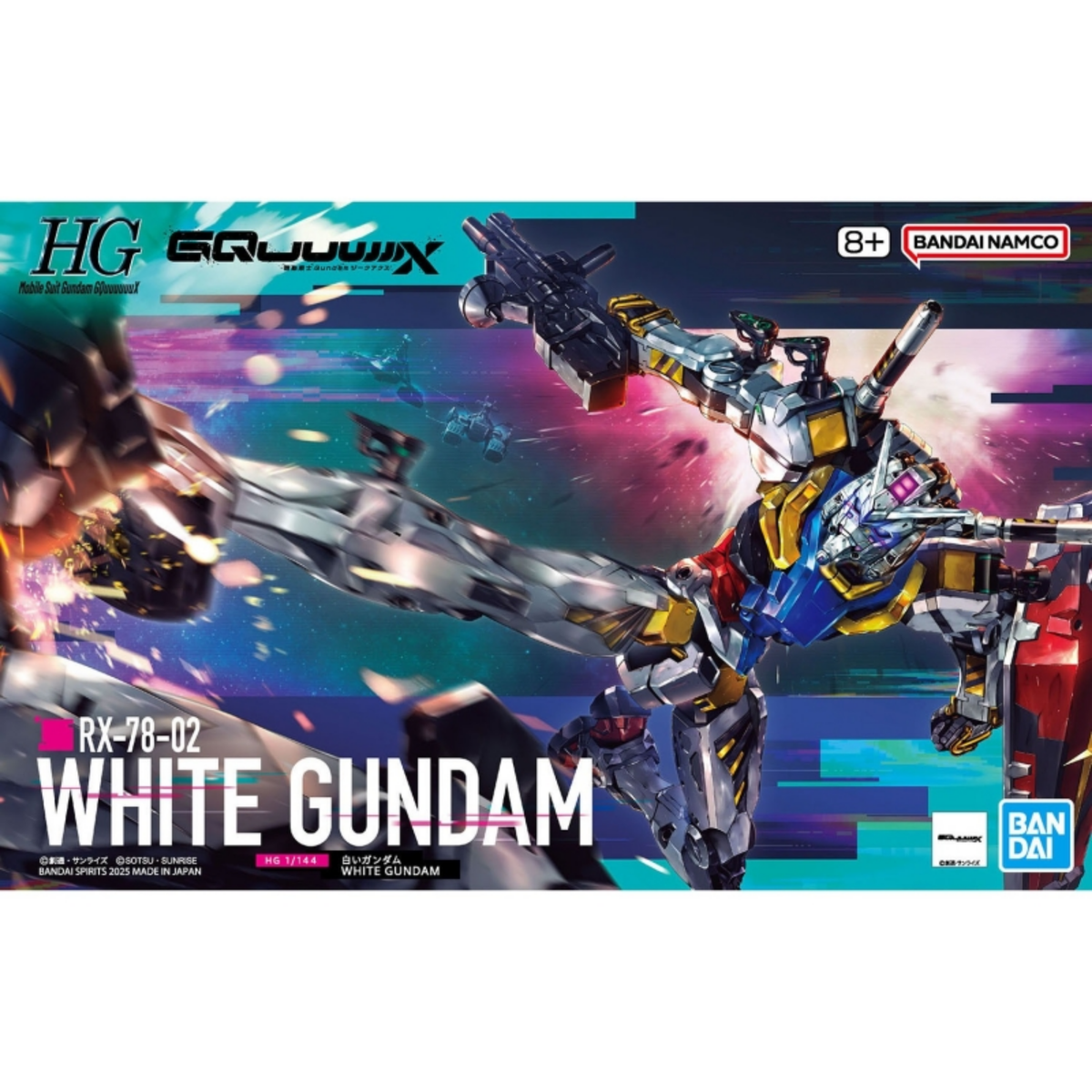 Gunpla HG 1/144 White Gundam-BANDAI-Ace Cards & Collectibles