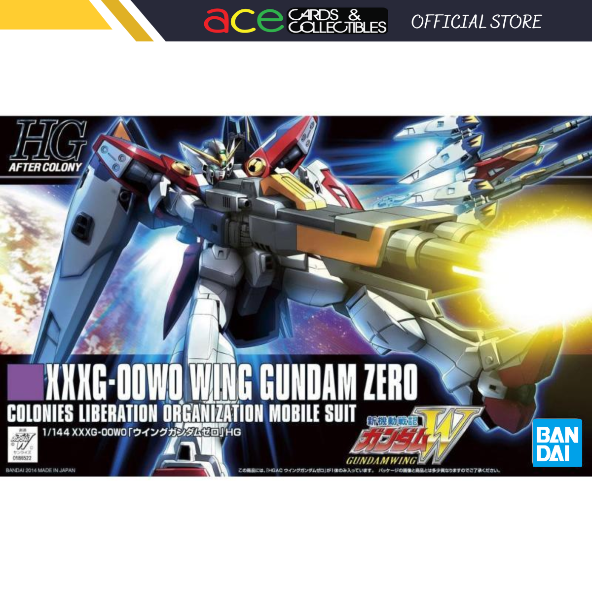 Gunpla HGCE 1/144 Wing Gundam Zero-BANDAI-Ace Cards & Collectibles