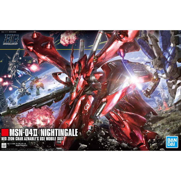 Gunpla HGUC 1/144 "Nightingale"-BANDAI-Ace Cards & Collectibles