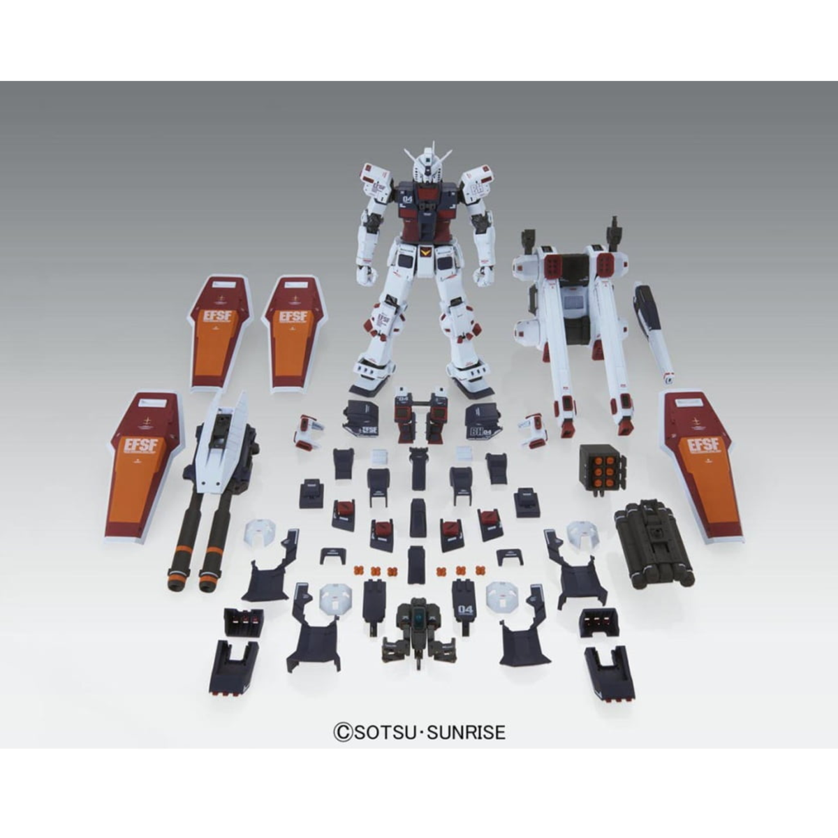 Gunpla MG 1/100 Full Armor Gundam Ver Ka (Gundam Thunderbolt)-BANDAI-Ace Cards & Collectibles