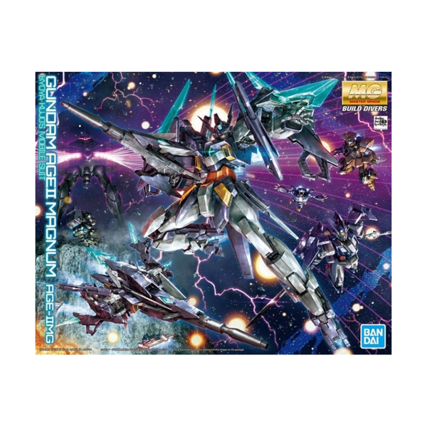 Gunpla MG 1/100 Gundam Age II Magnum-BANDAI-Ace Cards & Collectibles