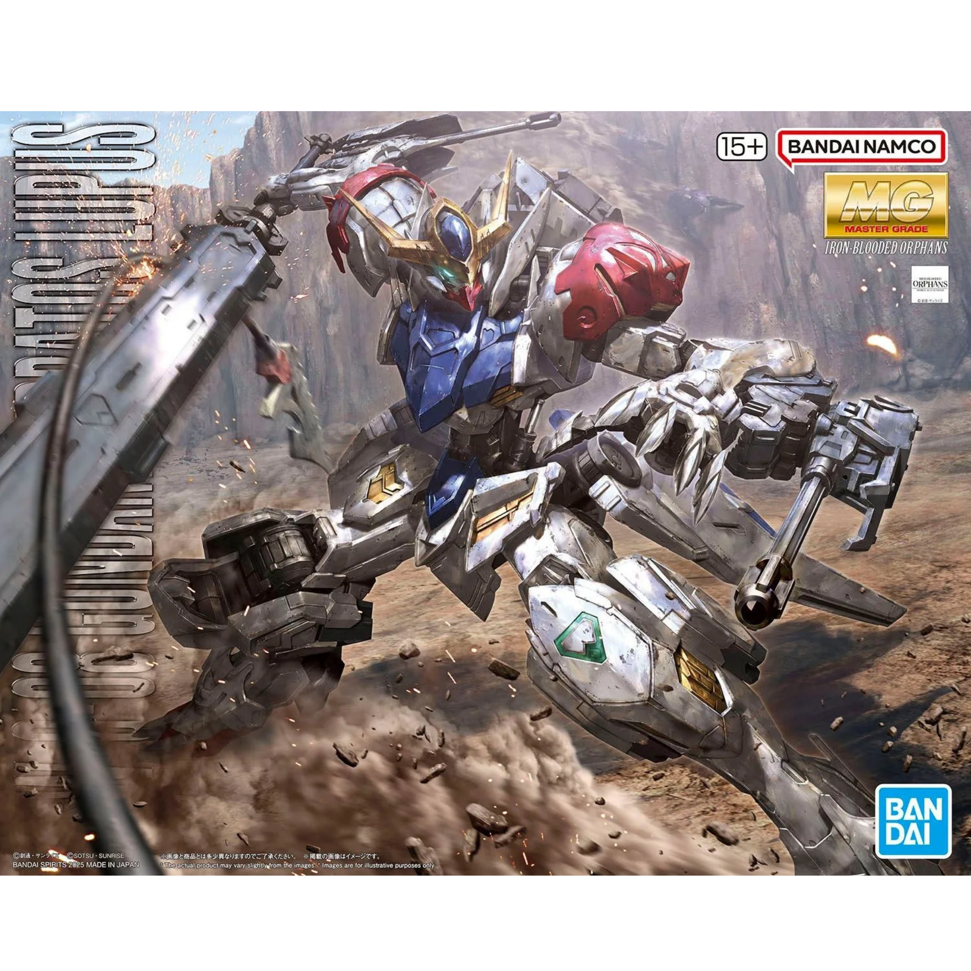 Gunpla MG 1/100 Gundam Barbatos Lupus-BANDAI-Ace Cards & Collectibles