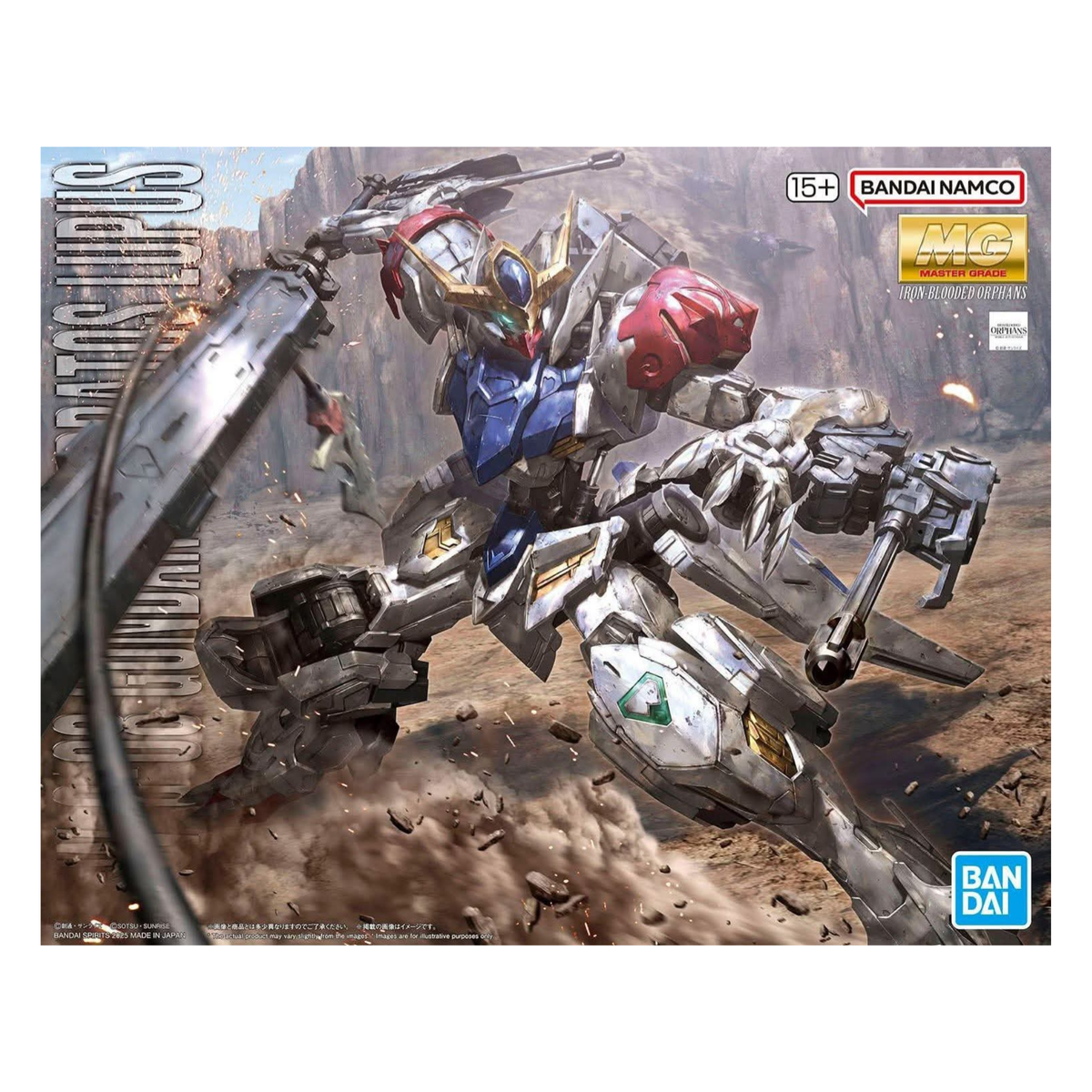 Gunpla MG 1/100 Gundam Barbatos Lupus-BANDAI-Ace Cards & Collectibles