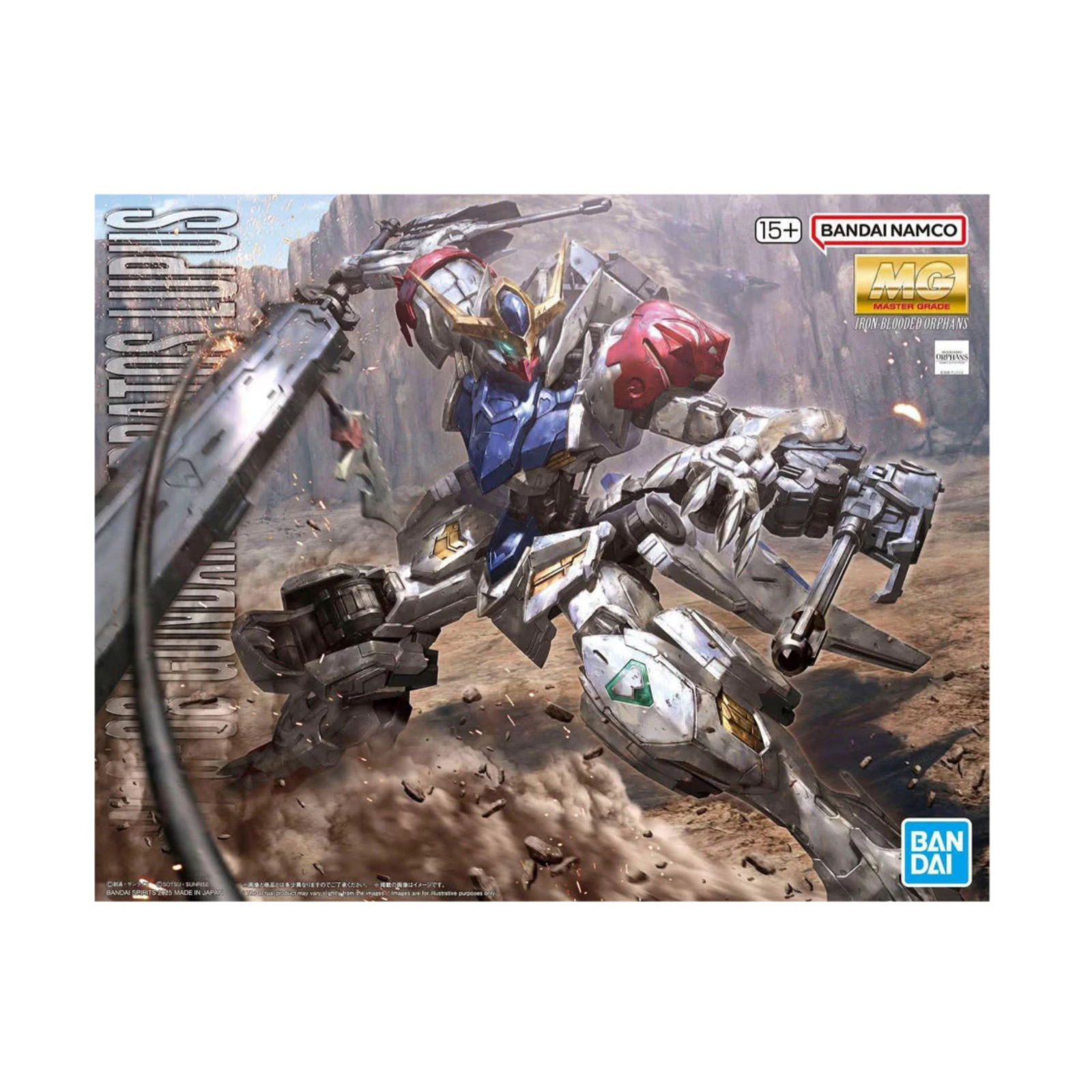 Gunpla MG 1/100 Gundam Barbatos Lupus-BANDAI-Ace Cards & Collectibles