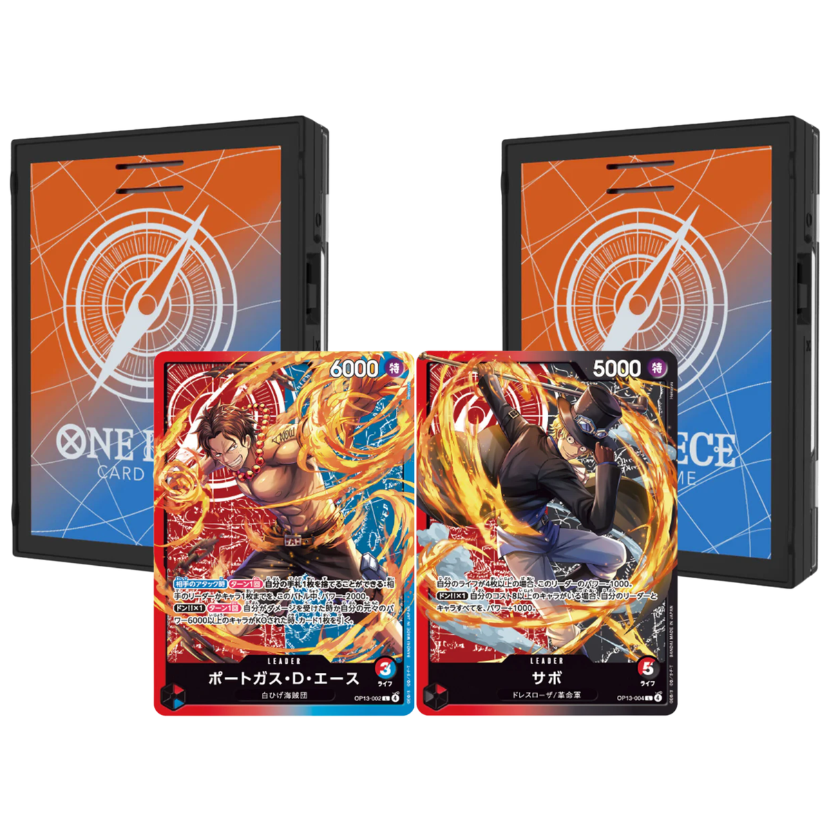 One Piece Card Game Sound Loader "Ace & Sabo Edition"-BANDAI-Ace Cards & Collectibles