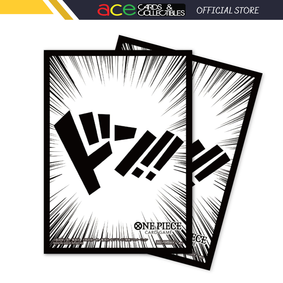 One Piece "DON!!" Card Sleeves-BANDAI-Ace Cards & Collectibles