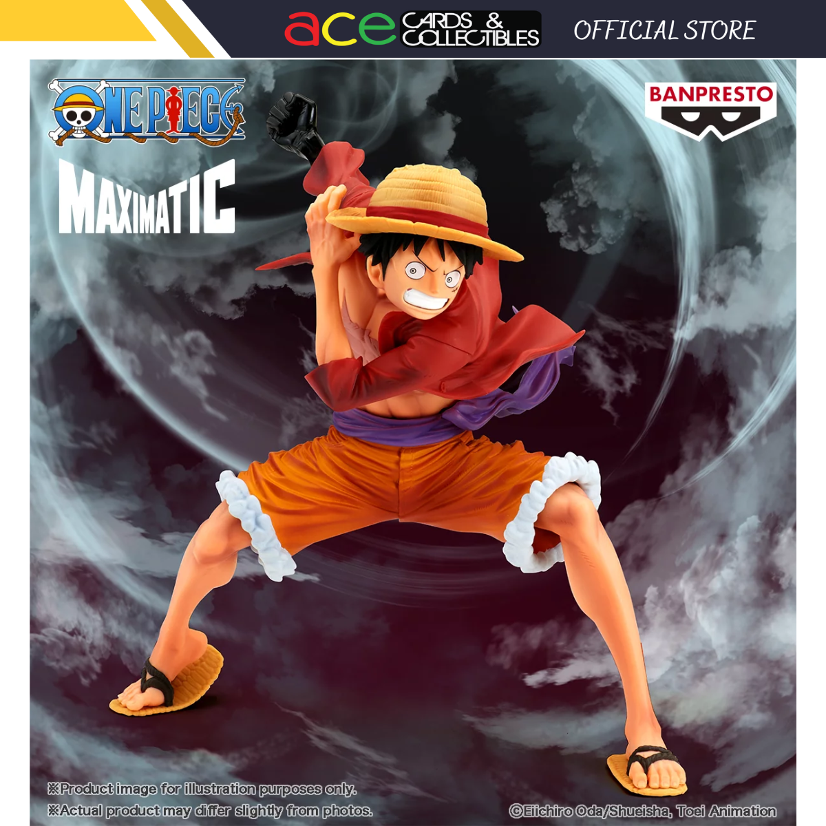 One Piece Maximatic Figure "Monkey D. Luffy Ⅱ" Special ver.A-BANDAI-Ace Cards & Collectibles