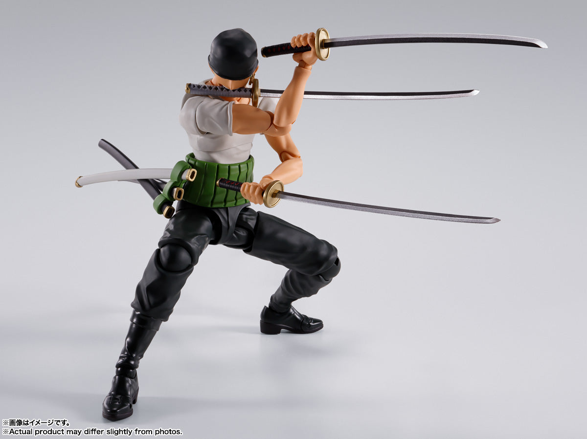 One Piece S.H.Figuarts "Roronoa Zoro"-Romance Dawn-BANDAI-Ace Cards & Collectibles