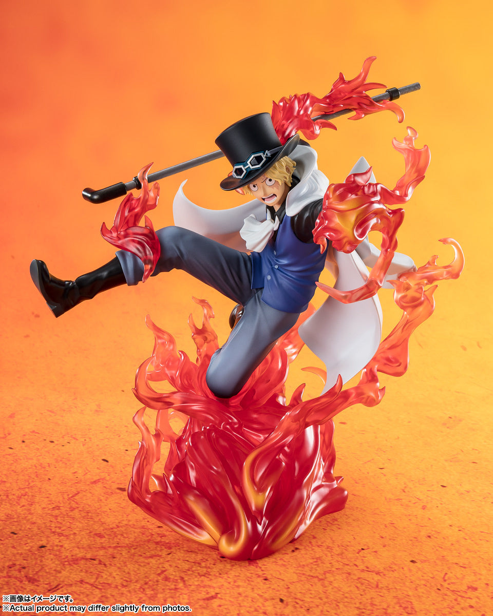 One Piece S.H.Figuarts ZERO [Super Fierce Battle] "Sabo" (Fire Fist Checkmate Rook)-BANDAI-Ace Cards & Collectibles