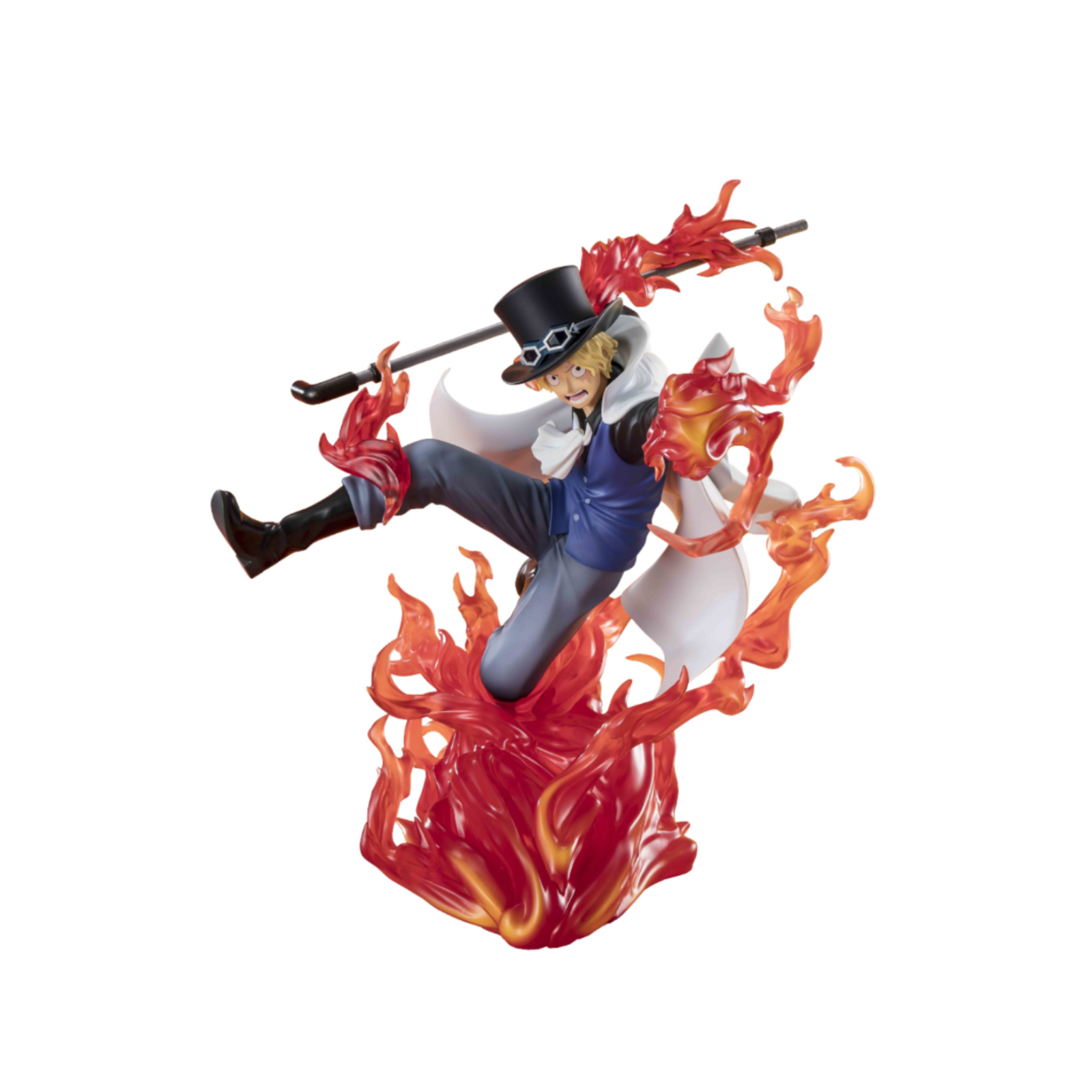 One Piece S.H.Figuarts ZERO [Super Fierce Battle] "Sabo" (Fire Fist Checkmate Rook)-BANDAI-Ace Cards & Collectibles