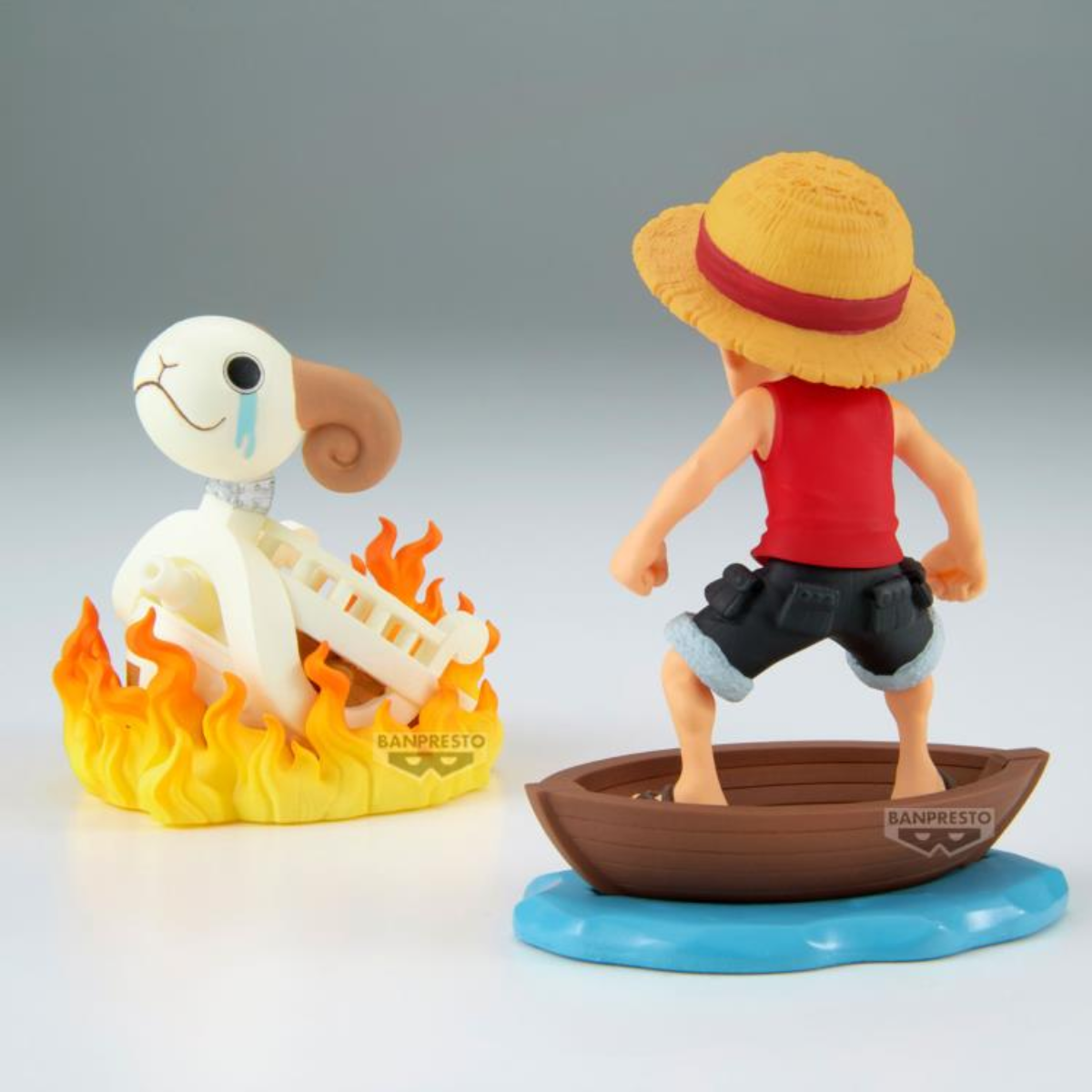 One Piece World Collectable Figure Log Stories "Monkey D. Luffy & Going Merry"-BANDAI-Ace Cards & Collectibles