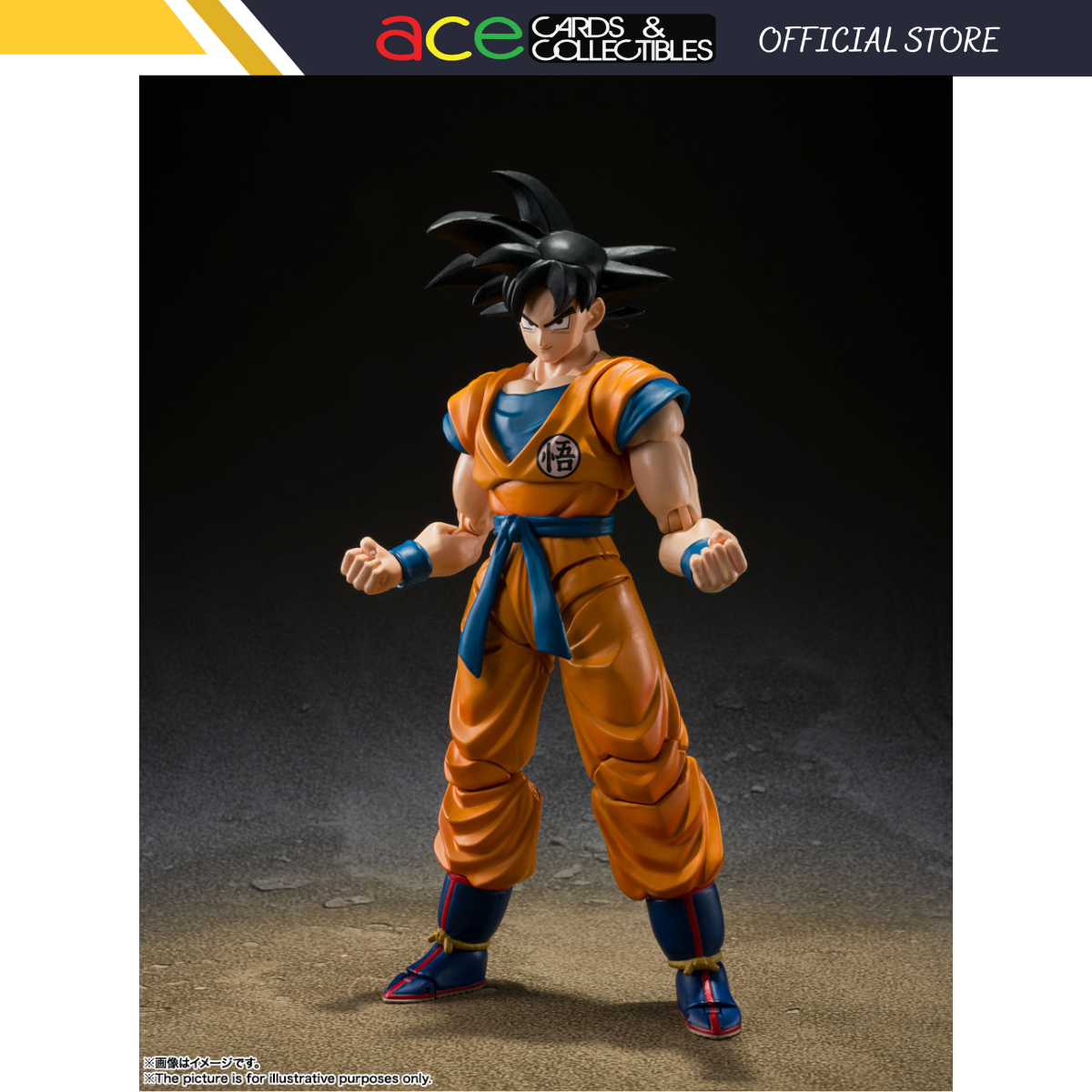 S.H.Figuarts SON GOKU SUPER HERO (Reissue)-BANDAI-Ace Cards &amp; Collectibles