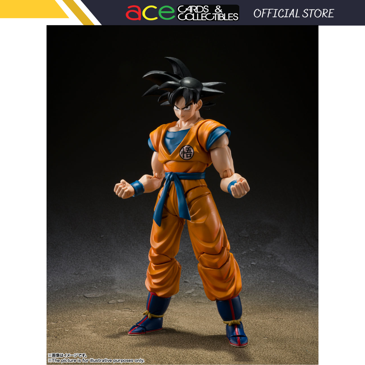 S.H.Figuarts SON GOKU SUPER HERO (Reissue)-BANDAI-Ace Cards & Collectibles
