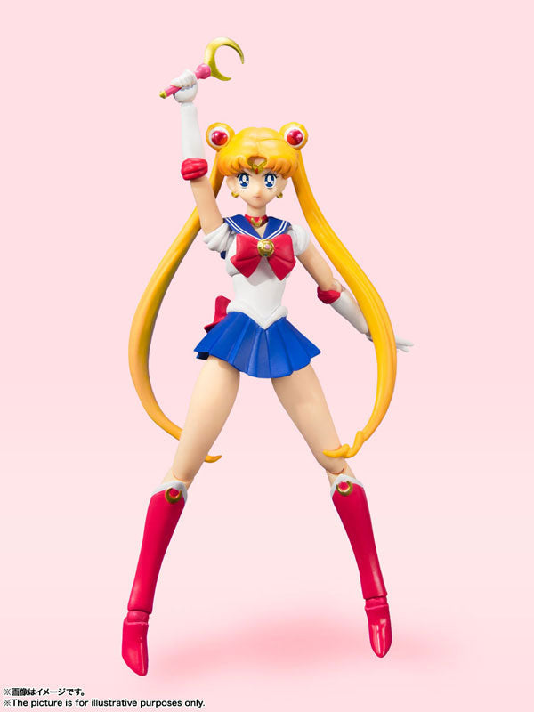 S.H.Figuarts Sailor Moon Ace (Animation Color Edittion)- [Reissue]-BANDAI-Ace Cards & Collectibles
