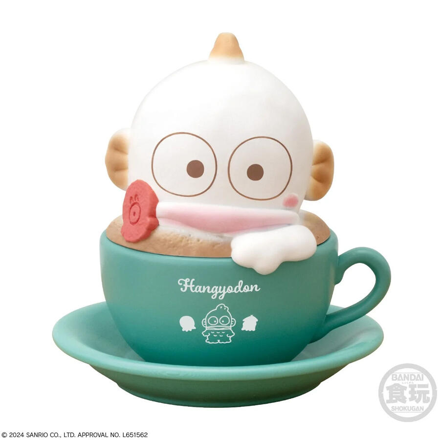 Sanrio Characters Latte Art Case Series-Hangyodon-BANDAI-Ace Cards & Collectibles