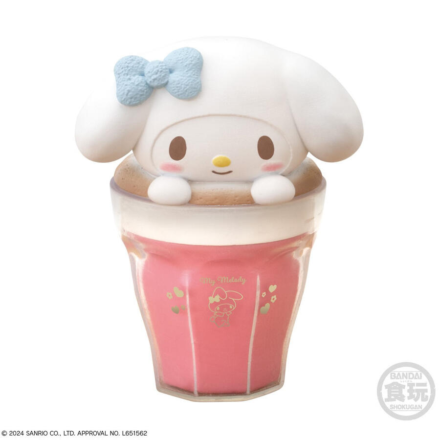 Sanrio Characters Latte Art Case Series-Melody-BANDAI-Ace Cards & Collectibles