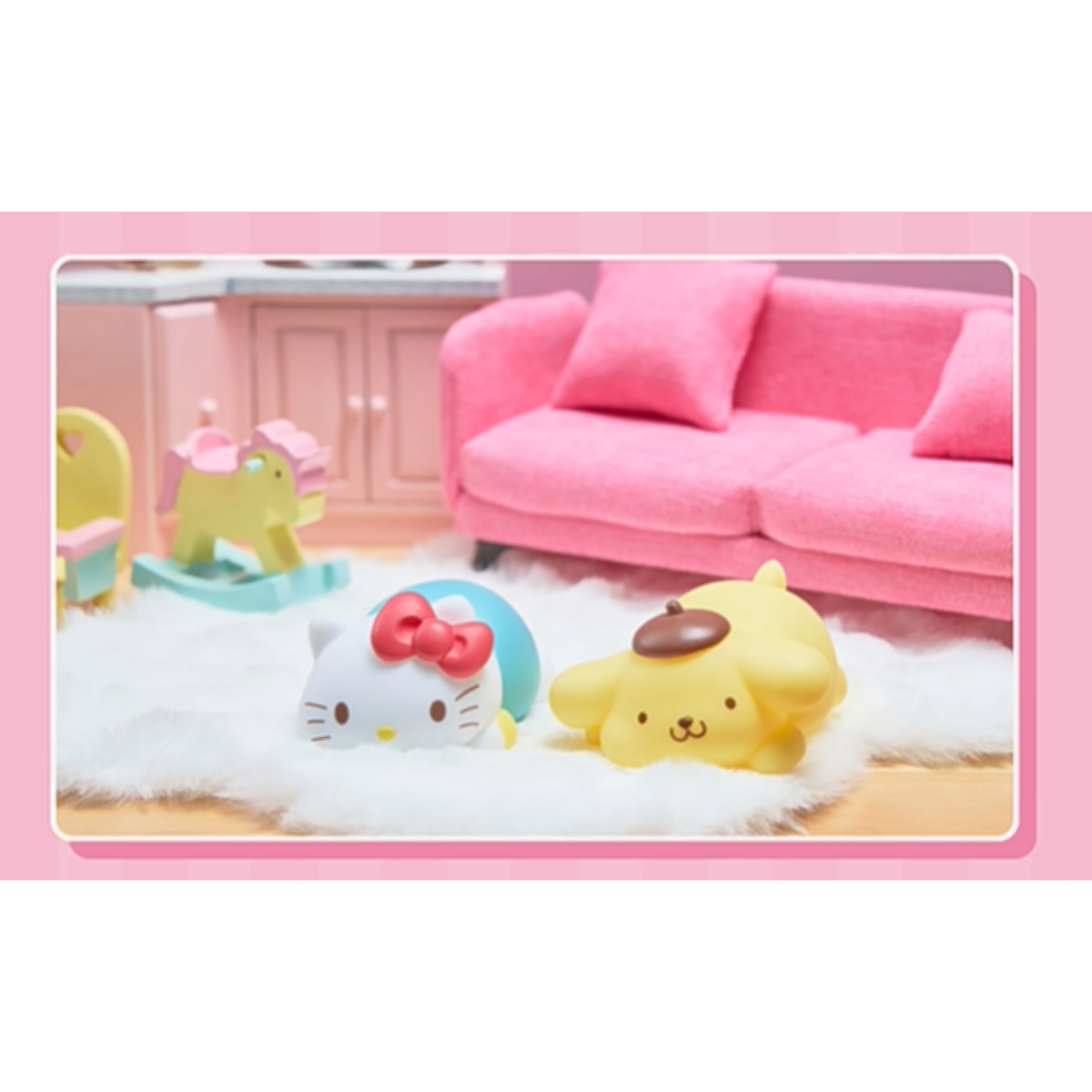 Sanrio Characters Mocchirikororin Friends Series Plastic Doll Blind Box-Single Box (Random)-BANDAI-Ace Cards & Collectibles