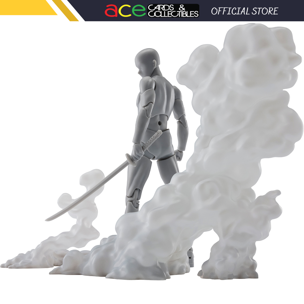 TAMASHII EFFECT Series SMOKE White Ver. for S.H.Figuarts-BANDAI-Ace Cards &amp; Collectibles