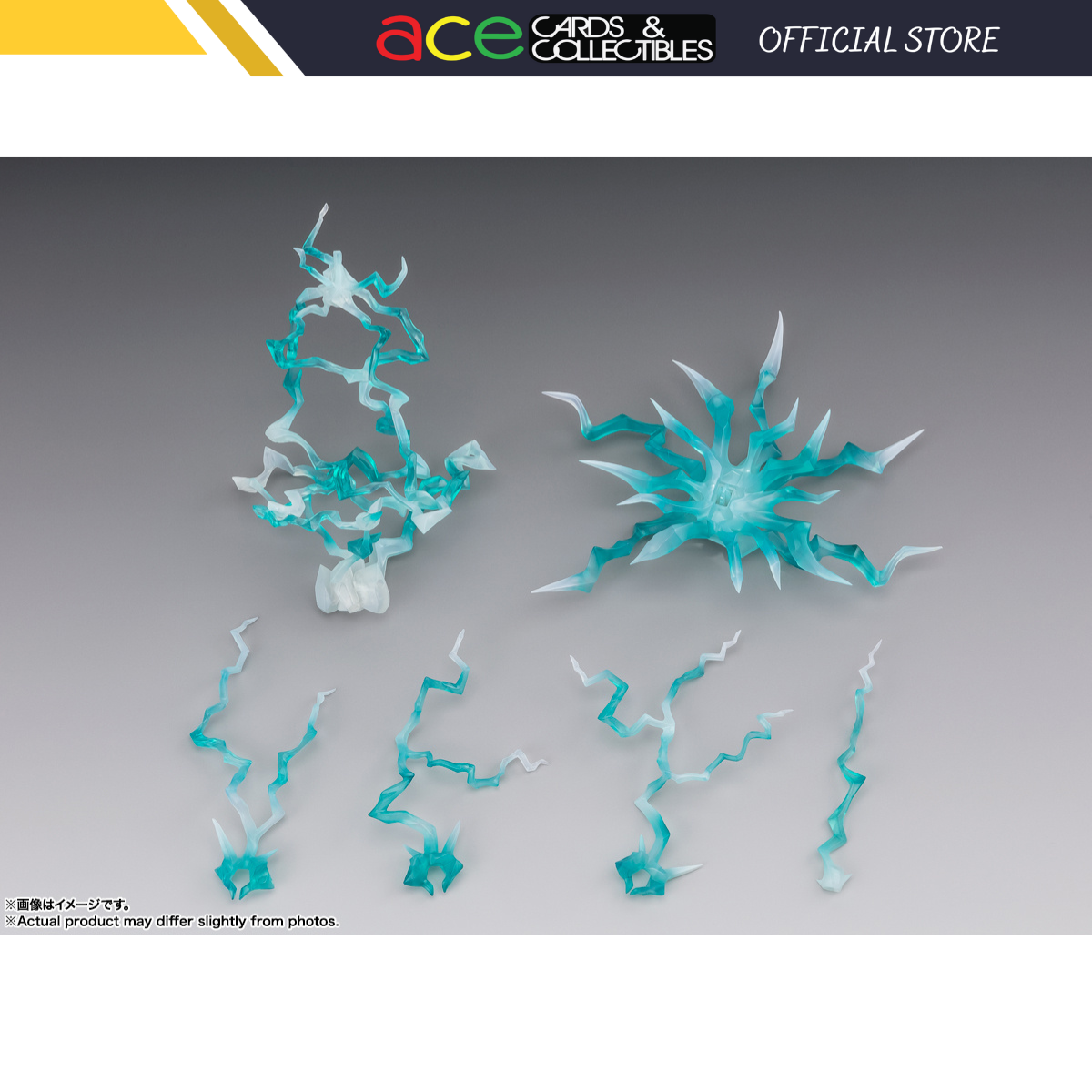 TAMASHII EFFECT Series THUNDER Green Ver. for S.H.Figuarts-BANDAI-Ace Cards &amp; Collectibles