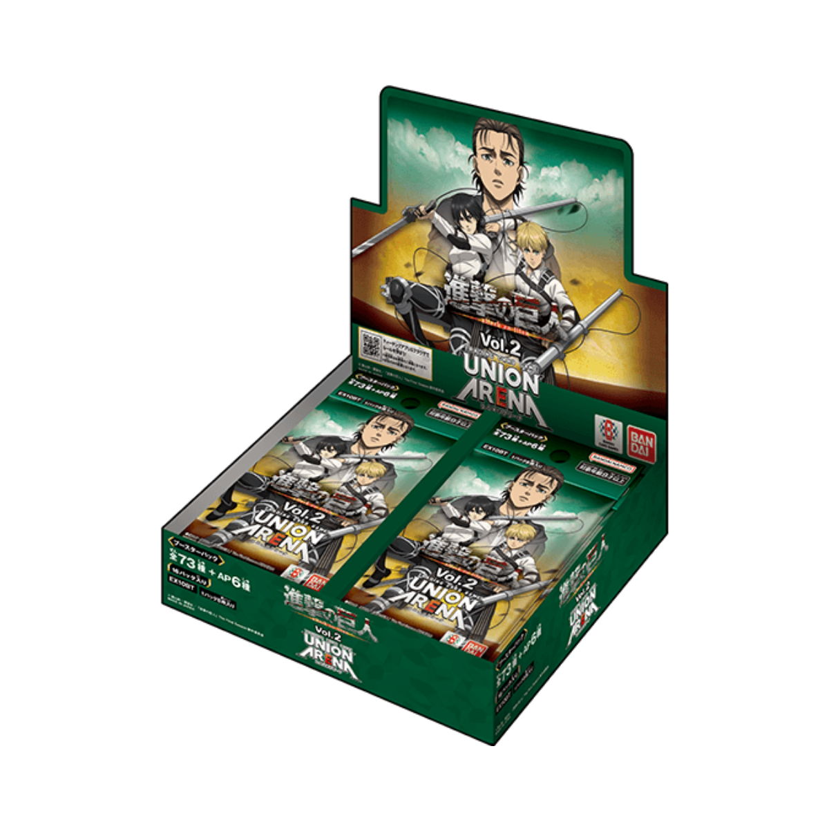 Union Arena TCG Booster [EX10BT] "Attack on Titan" (Vol.2)-Booster Pack-BANDAI-Ace Cards & Collectibles