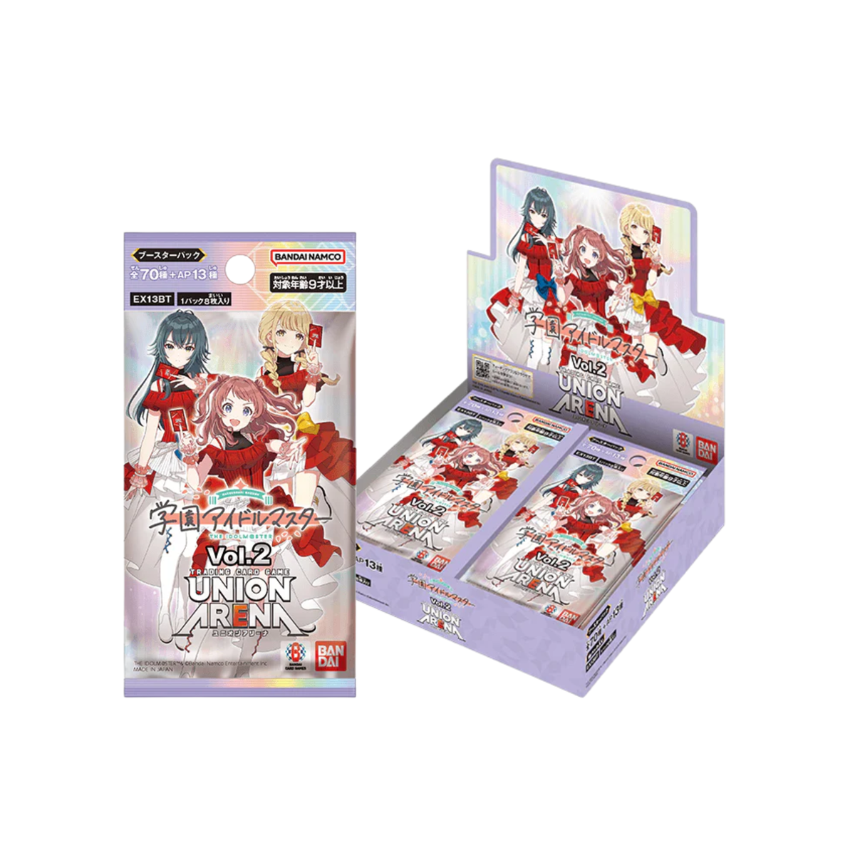 Union Arena TCG Booster [EX13BT] "THE IDOLM@STER Gakuen" Vol.2-Booster Pack-BANDAI-Ace Cards & Collectibles
